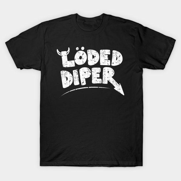 Vintage Loded Diaper T-Shirt by RANS.STUDIO